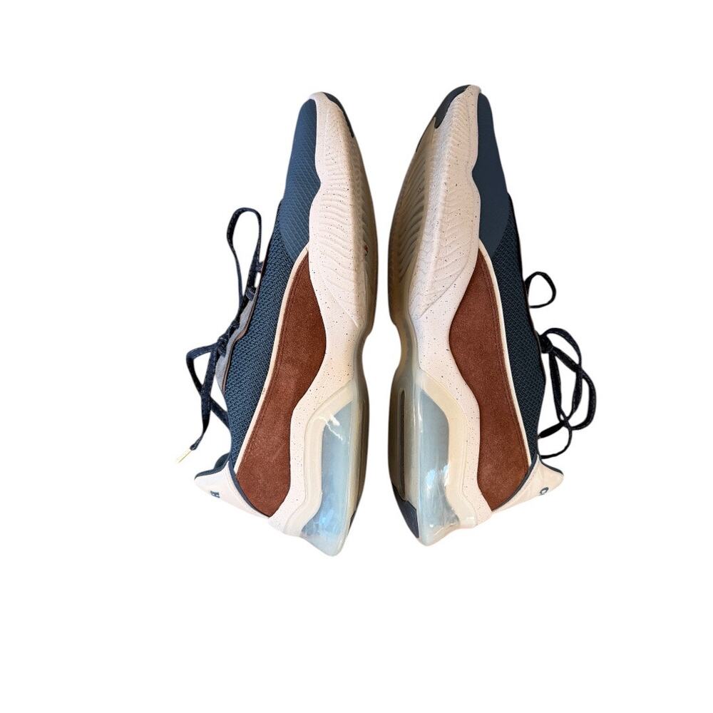 COACH Men’s Tech Runner Sneakers - Blue/Brown Suede - Picture 6 of 10